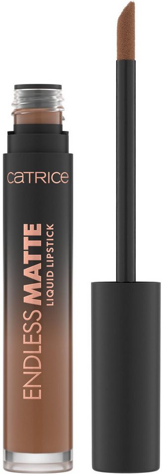 Catrice Lippenstift Endless Matte Liquid Lipstick, leichte, nicht klebrige Textur in dunklem Beige von Catrice