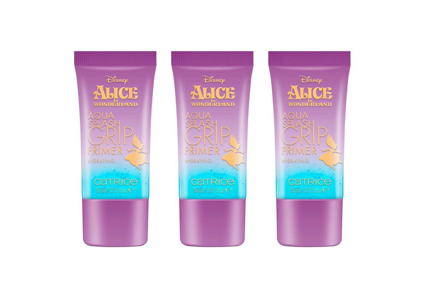 Catrice Primer Disney Alice in Wonderland Aqua Splash Grip Primer, 3-tlg. von Catrice