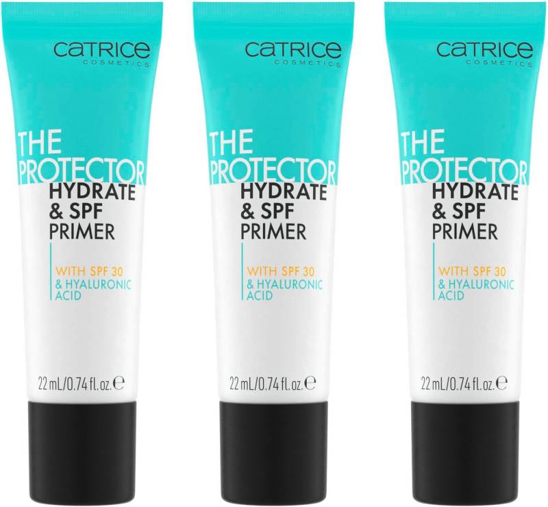 Catrice Primer The Protector Hydrate & SPF Primer, 3-tlg., mit nicht-fettender Textur von Catrice