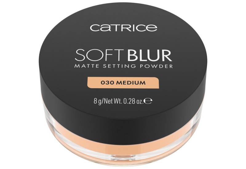 Catrice Puder Soft Blur Matte Setting Powder, Seidige, ultraleichte Textur für ein mattes, weichgezeichnetes Finish Catrice Puder Soft Blur Matte Setting Powder, Seidige, ultraleichte Textur für ein mattes, weichgezeichnetes Finish von Catrice
