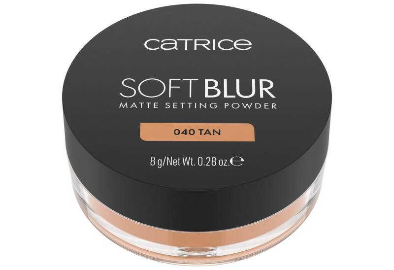 Catrice Puder Soft Blur Matte Setting Powder, Ultraleichte, seidige Formel für ein mattes Soft-Focus-Finish von Catrice