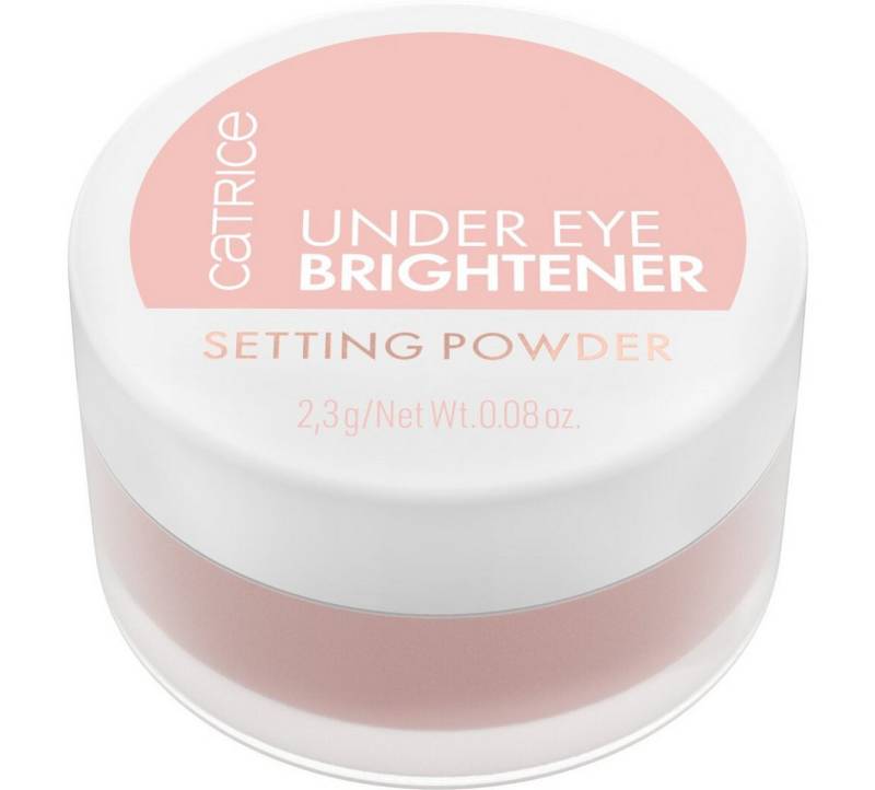 Catrice Puder Under Eye Brightener Setting Powder, 3-tlg., Loses Puder, frisches und strahlendes Finish, pflegt die Haut. von Catrice