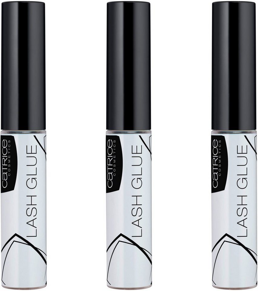 Catrice Wimpernkleber Lash Glue, (Set, 3-tlg), mit abgeschrägtem Applikator von Catrice