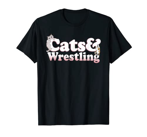 Niedliche Kawaii-Katzen und Wrestling-Damen-Katze und Wrestling T-Shirt Niedliche Kawaii-Katzen und Wrestling-Damen-Katze und Wrestling T-Shirt von Cats And Wrestling Cute Cat Prints