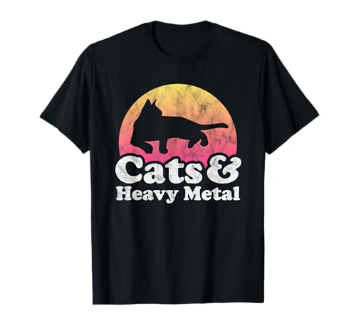 Katzen und Heavy Metal Männer oder Frauen Katze T-Shirt Katzen und Heavy Metal Männer oder Frauen Katze T-Shirt von Cats and Heavy Metal Co