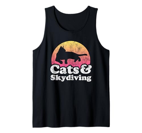 Katzen und Fallschirmspringen Herren oder Damen Katze und Fallschirmspringer Tank Top Katzen und Fallschirmspringen Herren oder Damen Katze und Fallschirmspringer Tank Top von Cats and Skydiving Apparel Co