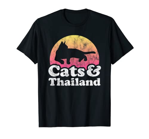 Cats and Thailand Herren- oder Frauenkatze T-Shirt Cats and Thailand Herren- oder Frauenkatze T-Shirt von Cats and Thailand Apparel Co