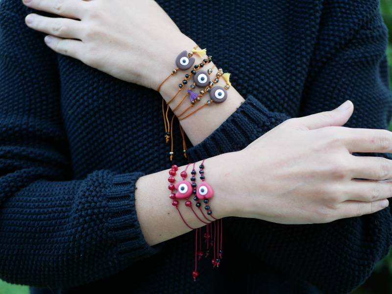 Handgefertigt Und Handgemachte Perlen Armband Für Glück Gesundheit Handgefertigt Und Handgemachte Perlen Armband Für Glück Gesundheit von CatsByIrene