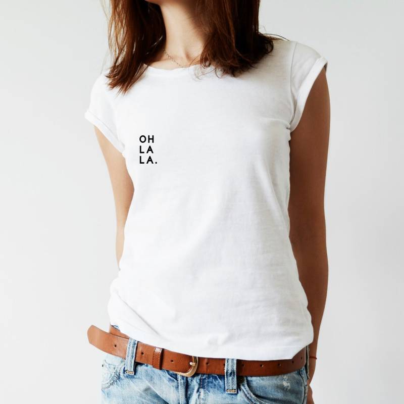 Bügelbild | Oh La Plott Spruch Bügelbild | Oh La Plott Spruch von CatsimoDE