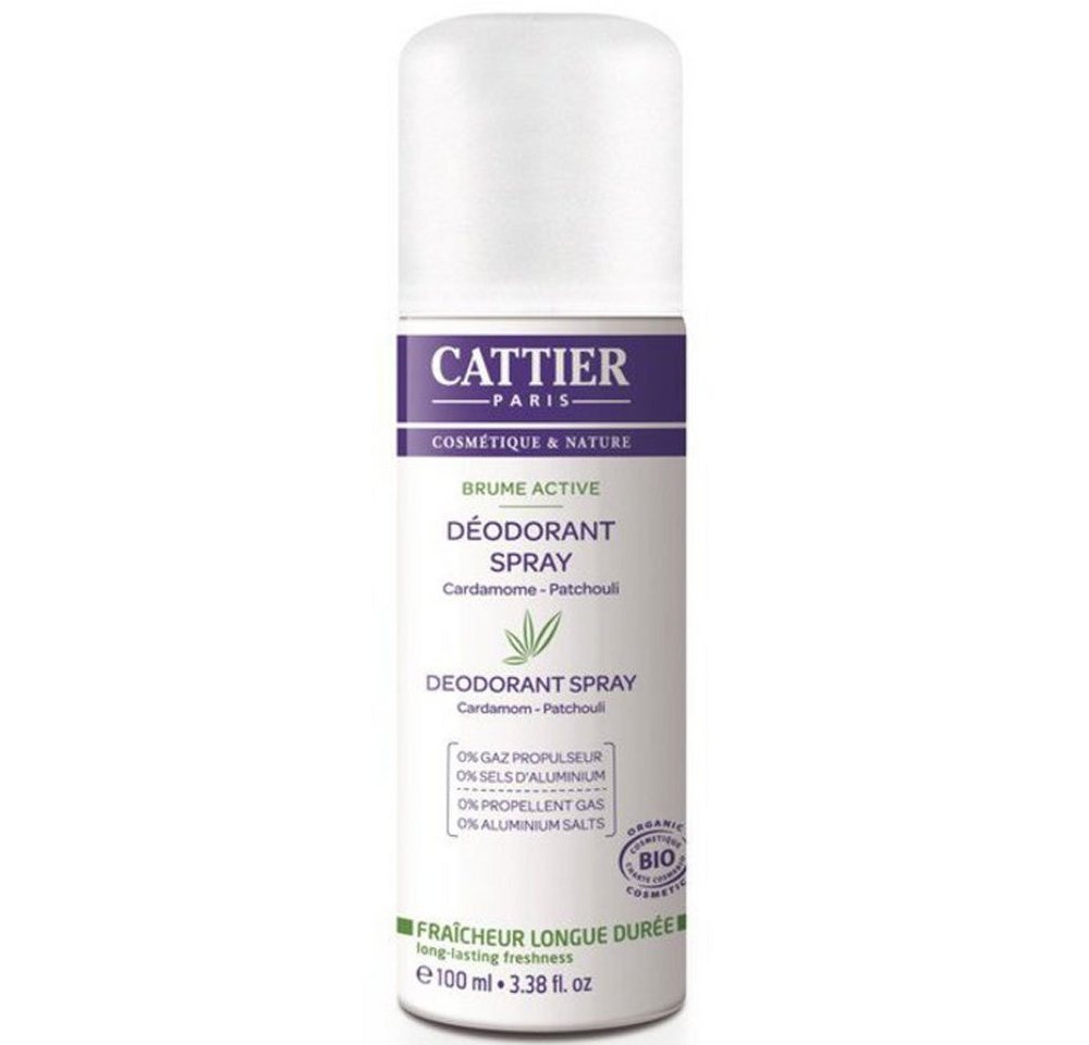 Cattier Paris Deo-Spray Deodorant Spray, 100 ml von Cattier Paris