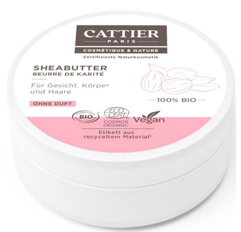 Cattier Paris Körperbutter Sheabutter, 100 g von Cattier Paris