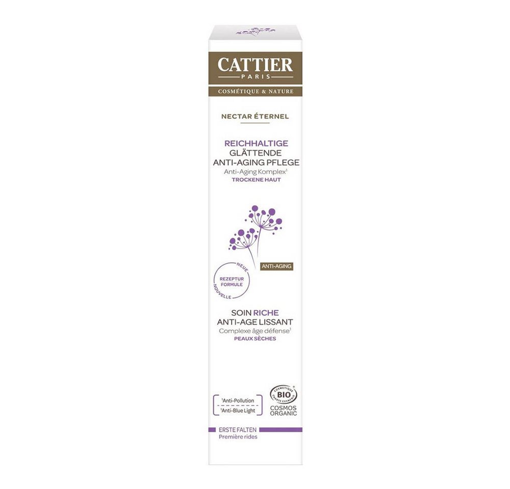 Cattier Anti-Aging-Creme Nectar Éternel - Anti-Aging Pflege 50ml von Cattier