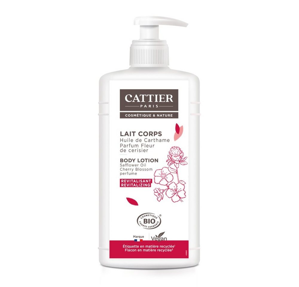 Cattier Körperlotion Revitalisierende Köperlotion - Kirschblüte 500ml Cattier Körperlotion Revitalisierende Köperlotion - Kirschblüte 500ml von Cattier