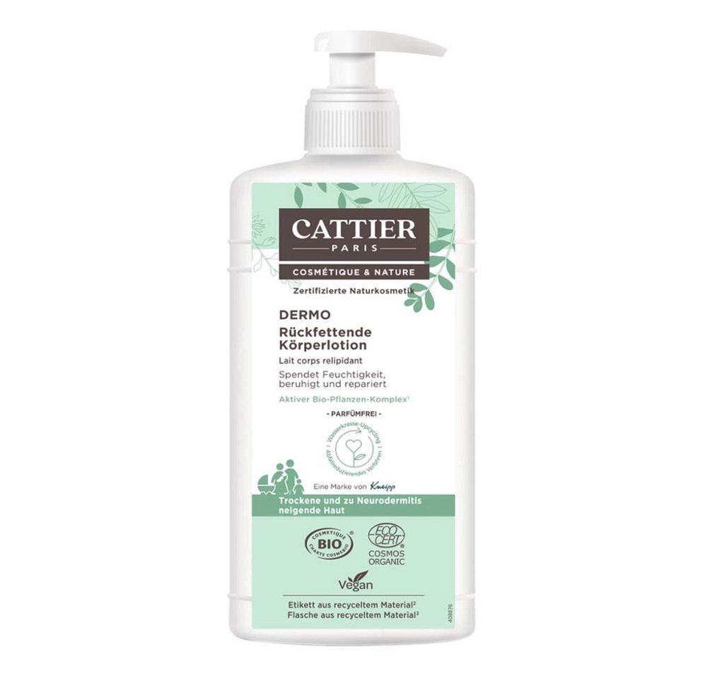 Cattier Körperlotion Rückfettende Körperlotion - parfümfrei 500ml Cattier Körperlotion Rückfettende Körperlotion - parfümfrei 500ml von Cattier