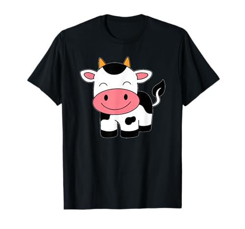 Niedliche kleine Kuh Bauernhof Bauer Kinder T-Shirt von Cattle And Farm For All Cow Lovers Farmer Co.