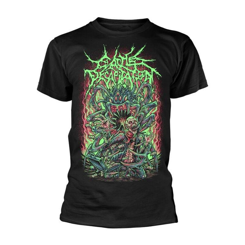 Cattle Decapitation T-Shirt - Lost Profits - S bis XXL - für Männer - Größe M - schwarz  - Lizenziertes Merchandise! von Cattle Decapitation