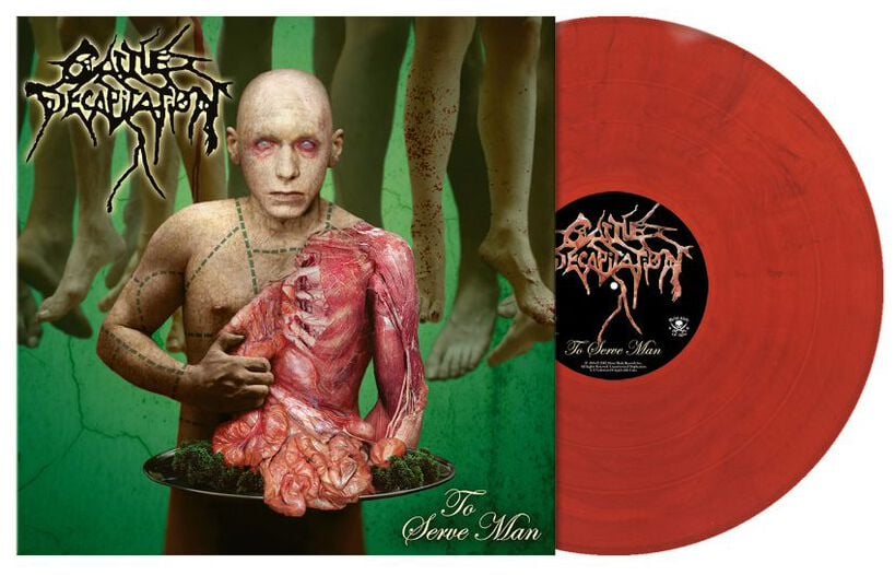 Cattle Decapitation To serve man LP farbig von Cattle Decapitation
