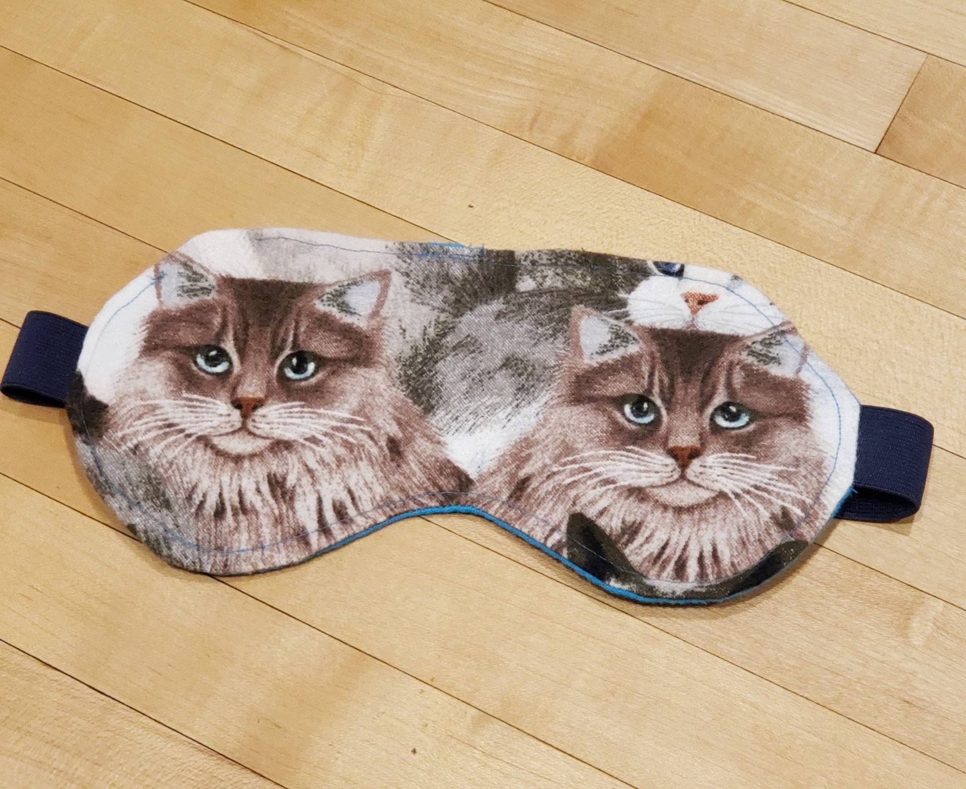 Schlafmaske - Hingucker Ohne Flachs- Und Lavendelfüllung Unbeschwert von CattyCornerBoutique
