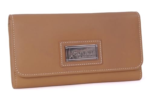 Catwalk Collection Handbags - Geldbörse Damen Leder - Portemonnaie Mittelgroß - 14 Kartenfächer und Münzfach - RFID Blocker - Gemma - Hellbraun Catwalk Collection Handbags - Geldbörse Damen Leder - Portemonnaie Mittelgroß - 14 Kartenfächer und Münzfach - RFID Blocker - Gemma - Hellbraun von Catwalk Collection Handbags