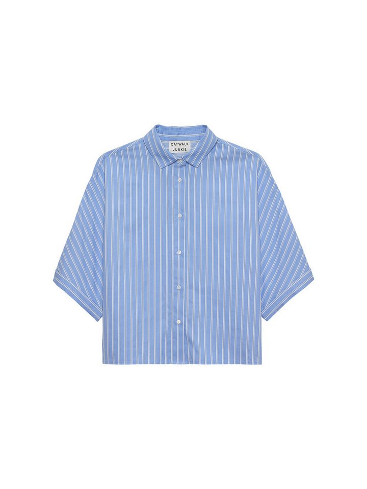 Catwalk Junkie Kurzarmbluse – Damen Kurzarmbluse – Short Sleeve Blouse aus Baumwolle von Catwalk Junkie