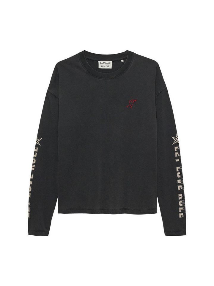 Catwalk Junkie Langarmshirt – Damen Langarmshirt – Graphic Longsleeve aus Baumwolle von Catwalk Junkie