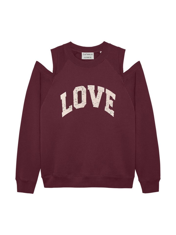 Catwalk Junkie Sweatshirt Graphic sweater with cut out von Catwalk Junkie