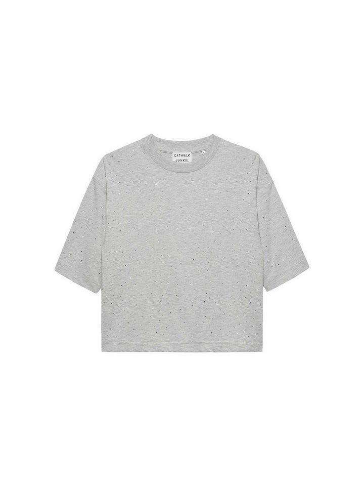 Catwalk Junkie T-Shirt – Locker geschnittenes T-Shirt mit Strasssteinen von Catwalk Junkie