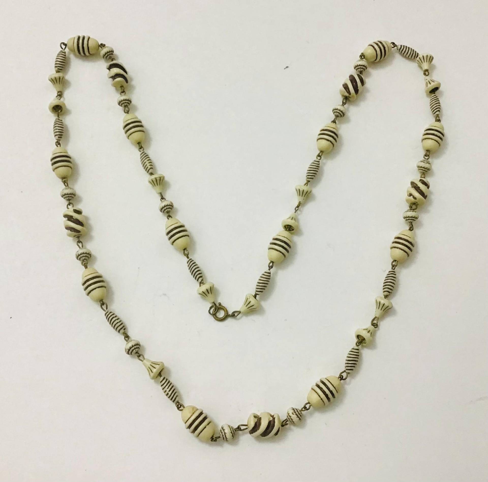 Art Deco Halskette Vintage 20Er Jahre Max Neiger Brothers von Catwithahatmunich