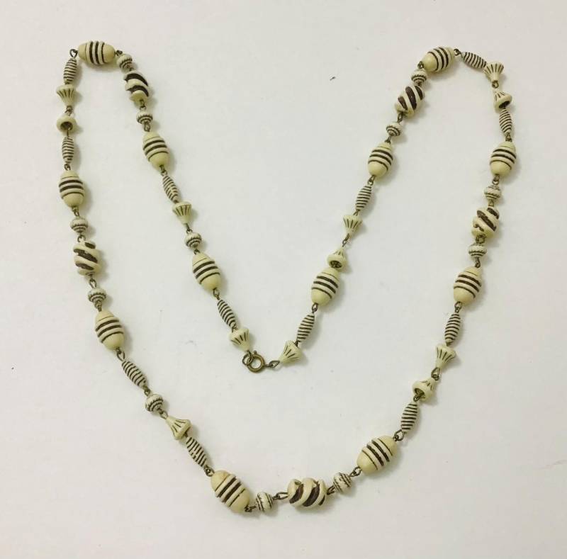 Art Deco Halskette Vintage 20Er Jahre Max Neiger Brothers von Catwithahatmunich