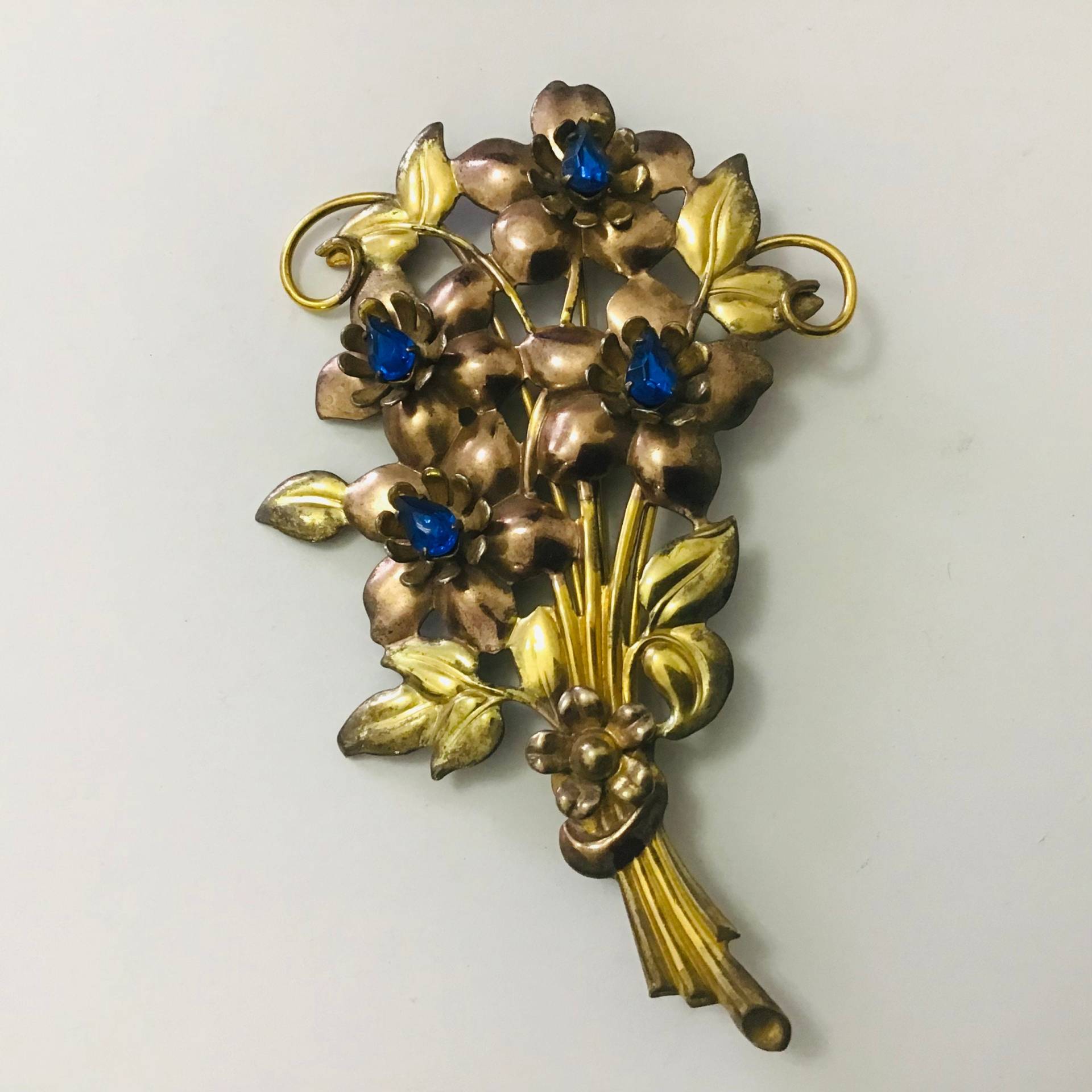 Brosche Vintage 50Er Jahre von Catwithahatmunich