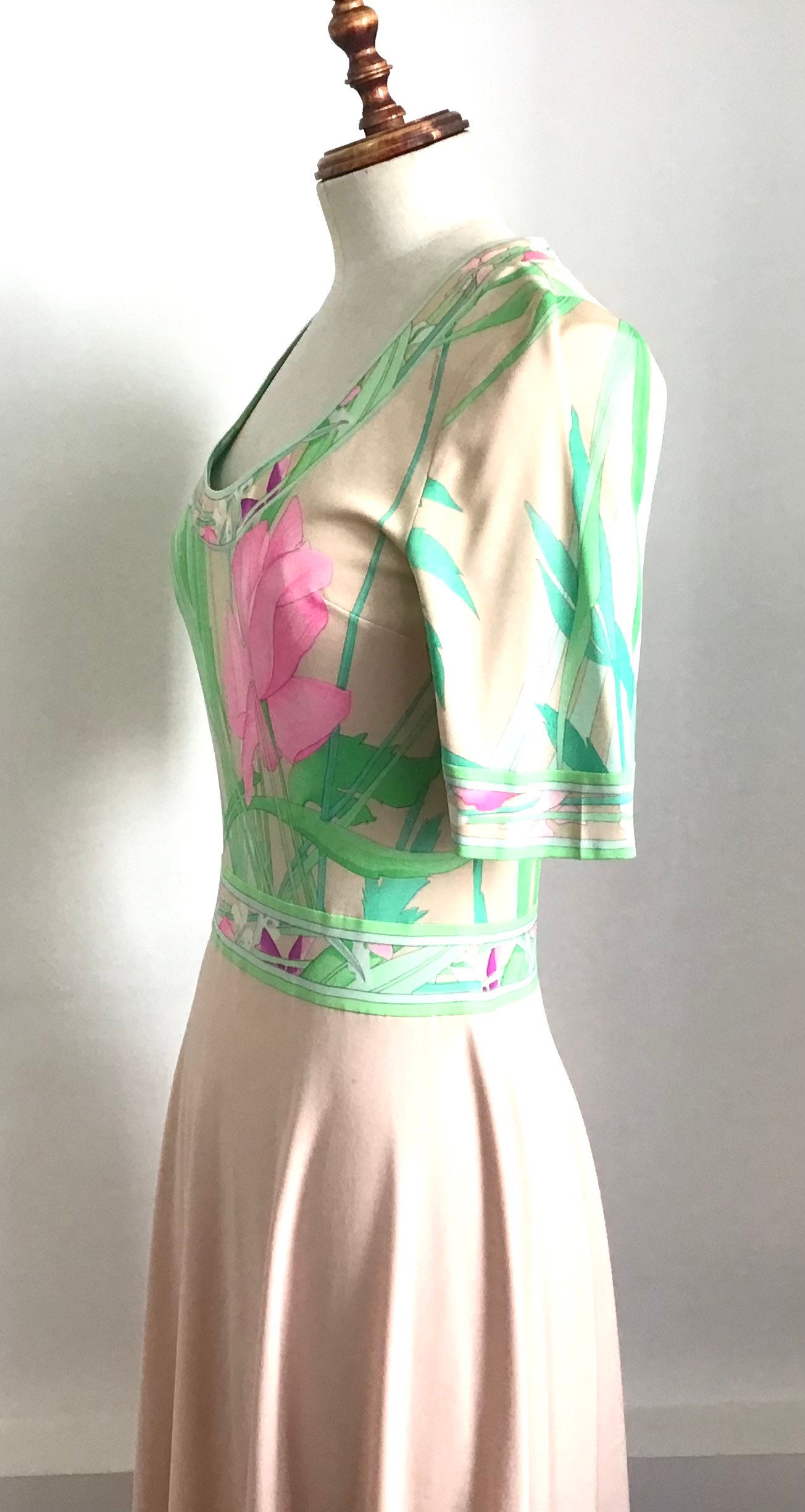Leonard Vintage Kleid 70S Leonard Vintage Kleid 70S von Catwithahatmunich