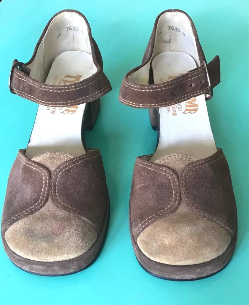 Mary Jane Vintage Schuhe 70S Von Ten-Time Eu 37 von Catwithahatmunich