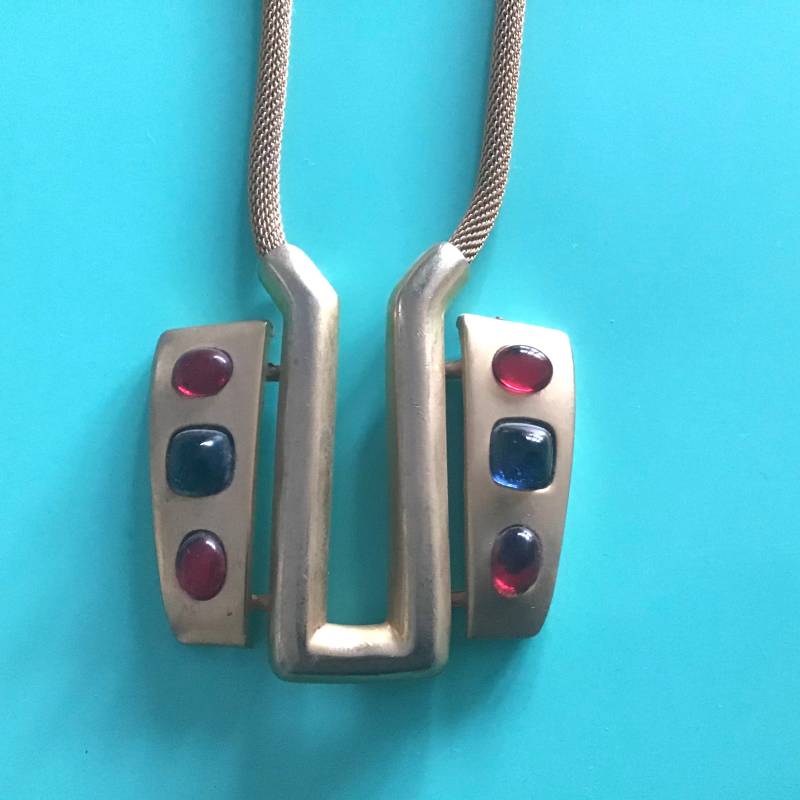 Pierre Cardin Vintage Halskette Pierre Cardin 60S von Catwithahatmunich