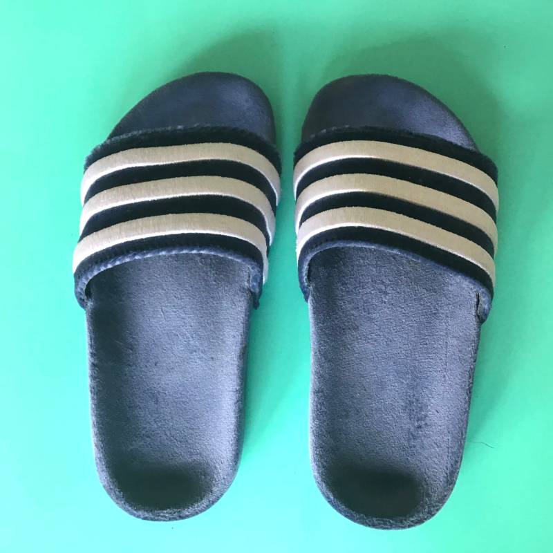 Samt Pantoffel Eu Gr.36 Us 6 von Catwithahatmunich