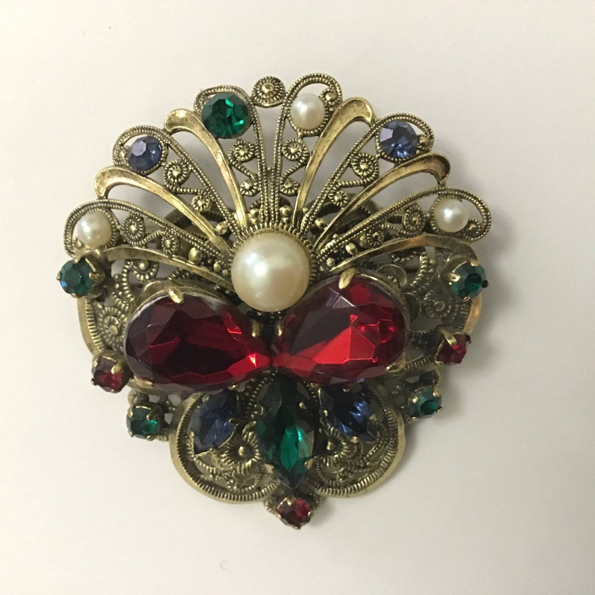 Vintage Brosche 60S von Catwithahatmunich