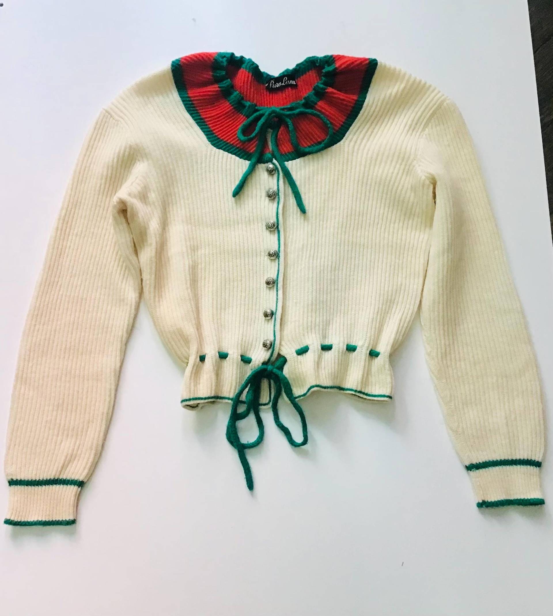 strickjacke Berchtesgaden 60Er Jahre von Catwithahatmunich