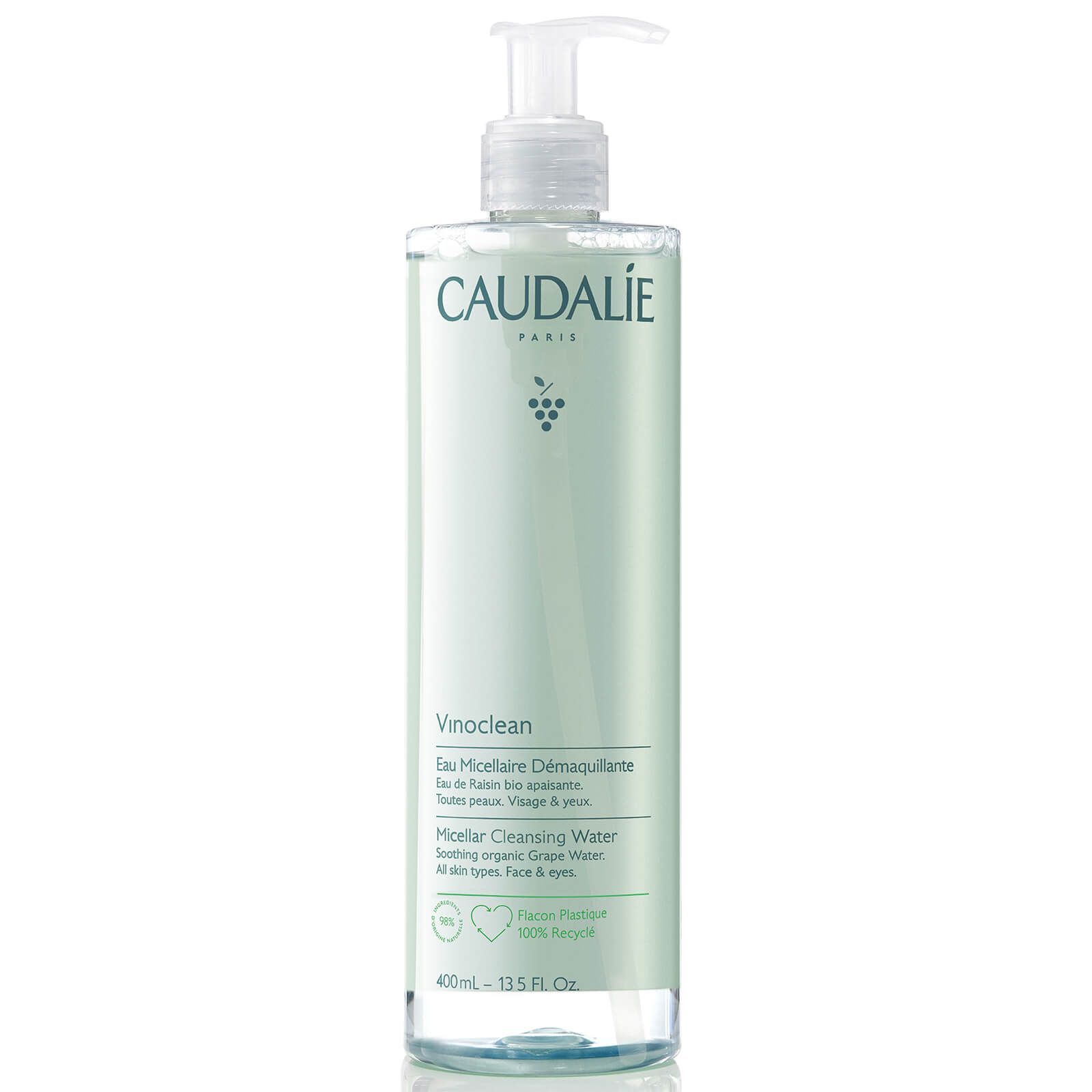 Caudalie Vinoclean Supersize Micellar Cleansing Water 400ml von Caudalie