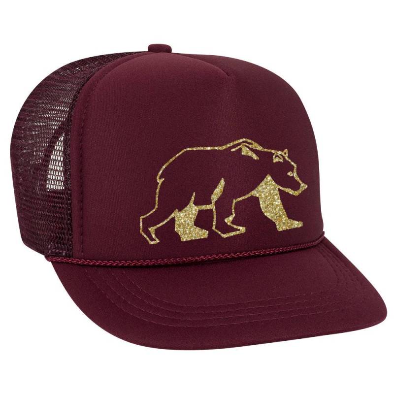 Bär Trucker Mütze, Baseball-Cap, Schaum Vorne Hochkarätige Sommerhut, Unisex Coole Hut, Netz Zurück Verstellbar von CausticThreads
