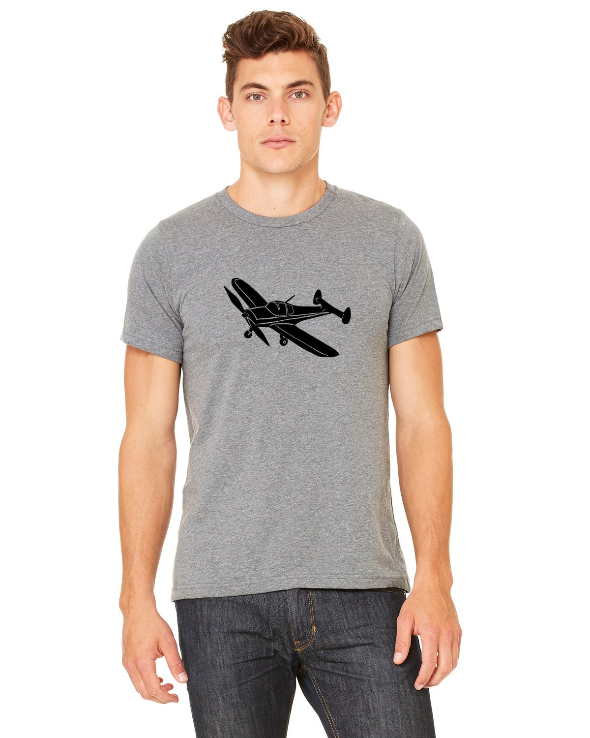 Flugzeug, Shirt, Unisex Flugzeug Pilot T-Shirt, Süße Partei Geschenke, Liebhaber Geschenk Für Piloten Weiche Shirt von CausticThreads