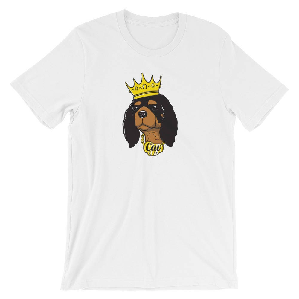 Schwarz/Beige König | Unisex T-Shirt Schwarz/Beige König | Unisex T-Shirt von CavLife