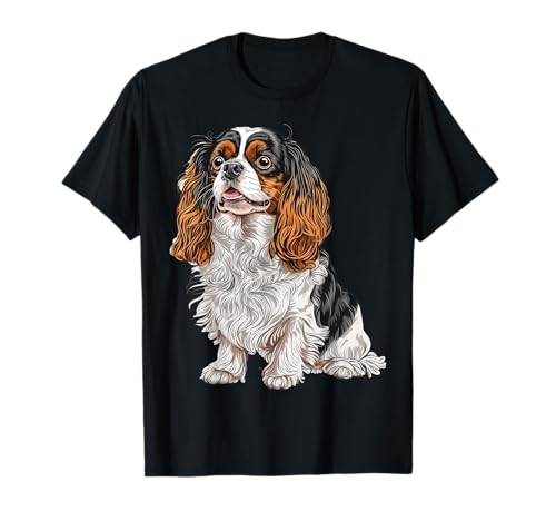 Cavalier King Charles Spaniel Hunde-Gedenkstätte für Mama Papa Welpe T-Shirt Cavalier King Charles Spaniel Hunde-Gedenkstätte für Mama Papa Welpe T-Shirt von Cavalier King Charles Spaniel Dog Tees NYC