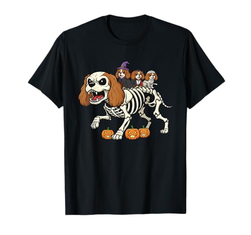 Cavalier King Charles Spaniel Hund Halloween Kinder Herren Damen T-Shirt Cavalier King Charles Spaniel Hund Halloween Kinder Herren Damen T-Shirt von Cavalier King Charles Spaniel Halloween Boy Girl