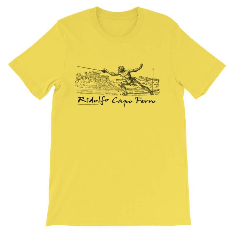 Capo Ferro Lunge Unisex Kurzarm-T-Shirt | Helle Farbe Capo Ferro Lunge Unisex Kurzarm-T-Shirt | Helle Farbe von CavalierAttitude