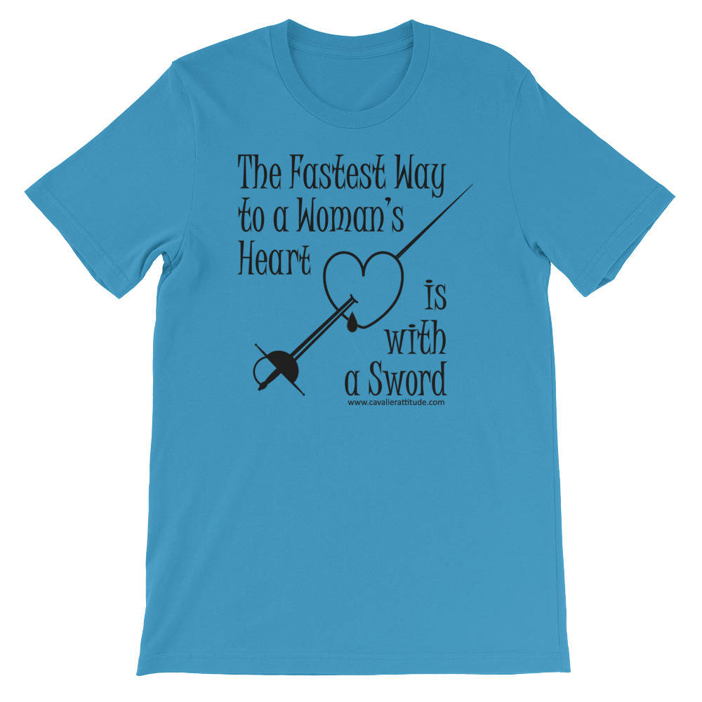 Ein Frauenherz Kurzarm Unisex T-Shirt | Helle Farben Ein Frauenherz Kurzarm Unisex T-Shirt | Helle Farben von CavalierAttitude