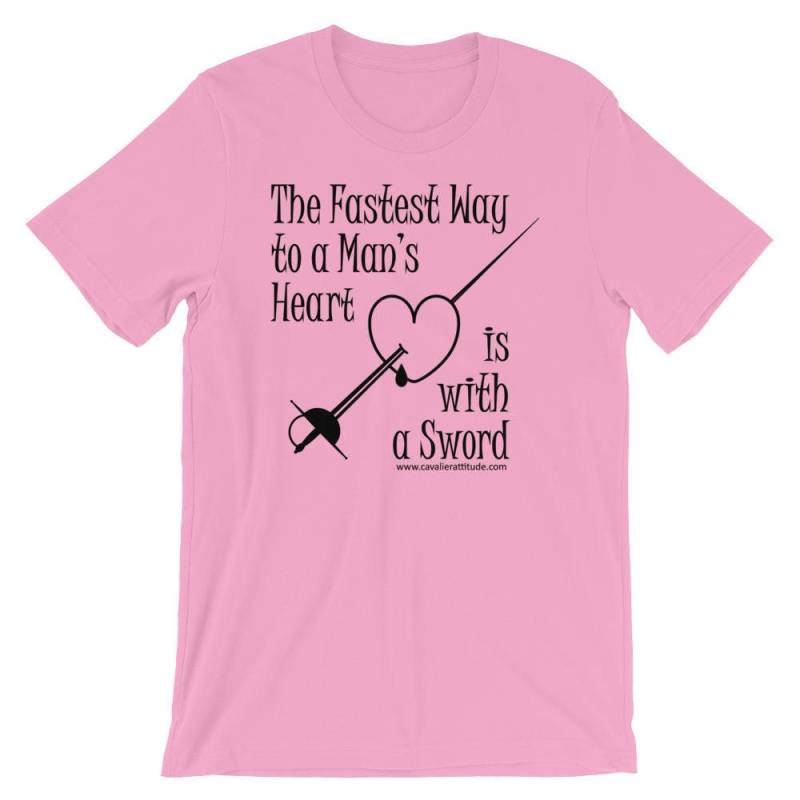 Ein Männerherz Kurzarm Unisex T-Shirt | Helle Farben Ein Männerherz Kurzarm Unisex T-Shirt | Helle Farben von CavalierAttitude