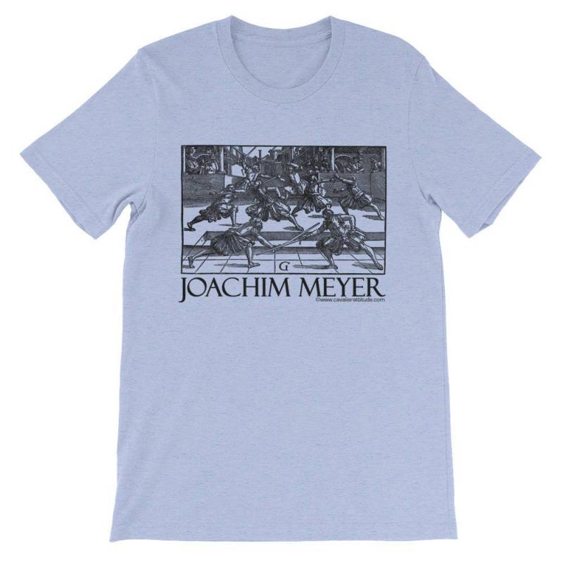 Joachim Meyer Unisex Kurzarm T-Shirt | Helle Farben Joachim Meyer Unisex Kurzarm T-Shirt | Helle Farben von CavalierAttitude