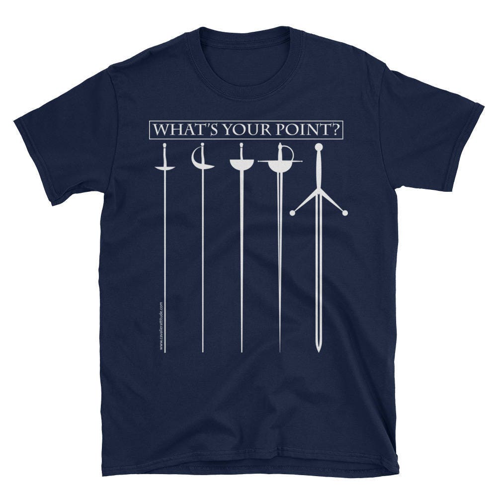 Was Ist Dein Punkt? 2 Kurzarm Unisex T-Shirt Dunkel Was Ist Dein Punkt? 2 Kurzarm Unisex T-Shirt Dunkel von CavalierAttitude