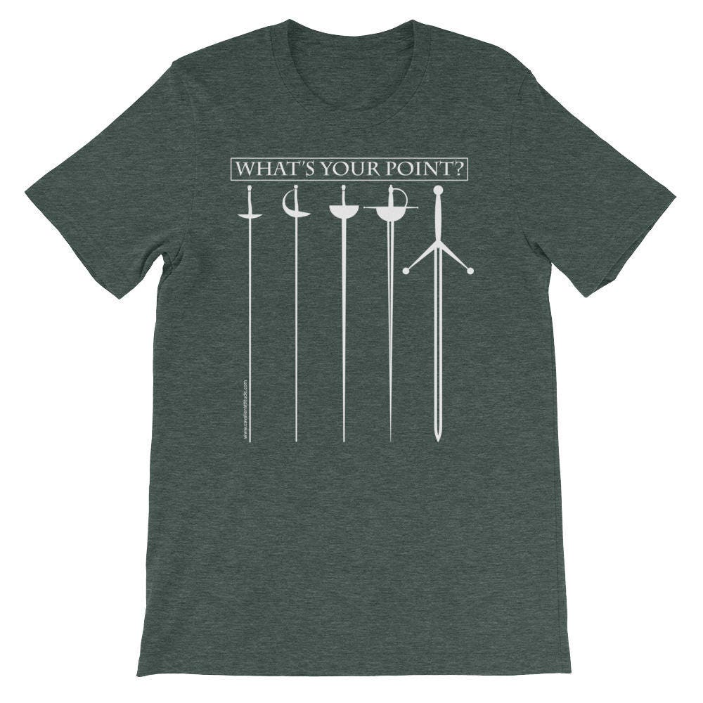 Was Ist Dein Punkt? 2 Kurzarm Unisex T-Shirt | Dunkle Farben Was Ist Dein Punkt? 2 Kurzarm Unisex T-Shirt | Dunkle Farben von CavalierAttitude