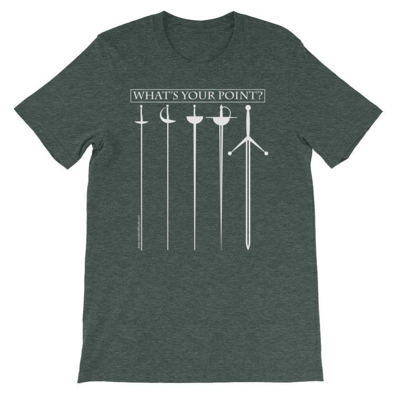 Was Ist Dein Punkt? 2 Kurzarm Unisex T-Shirt | Dunkle Farben Was Ist Dein Punkt? 2 Kurzarm Unisex T-Shirt | Dunkle Farben von CavalierAttitude