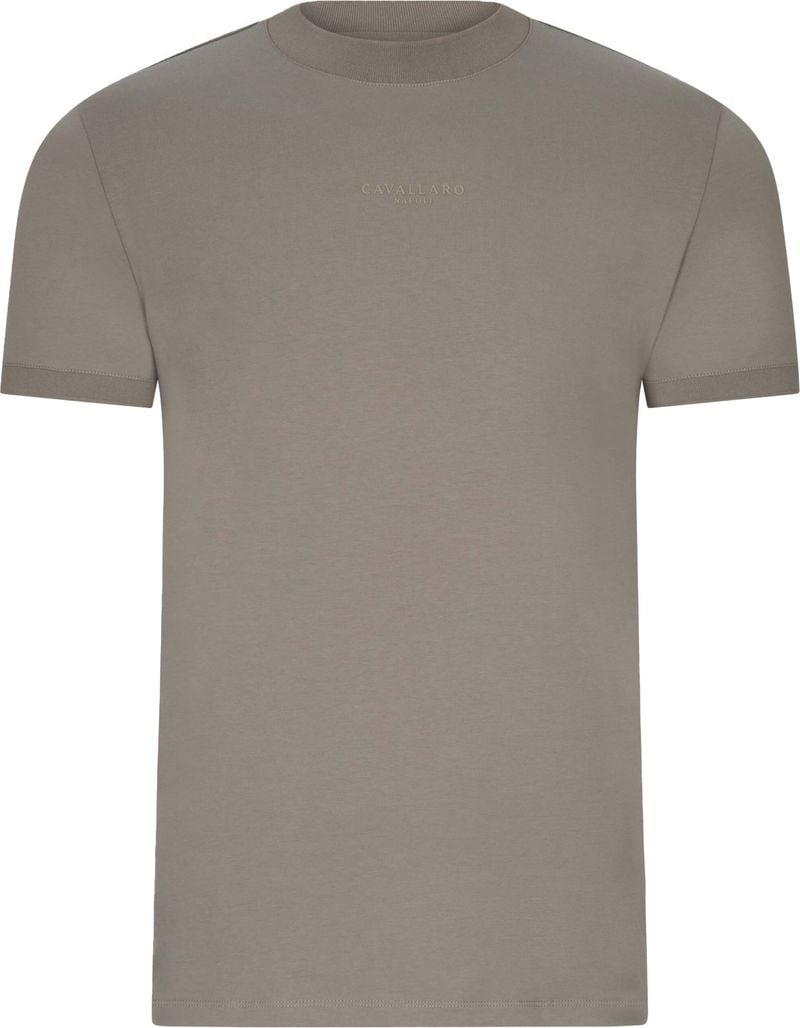 Cavallaro Darenio T-Shirt Logo Grün - Größe M von Cavallaro Napoli